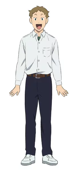 Yano-kun's Ordinary Days character visual Tanaka
