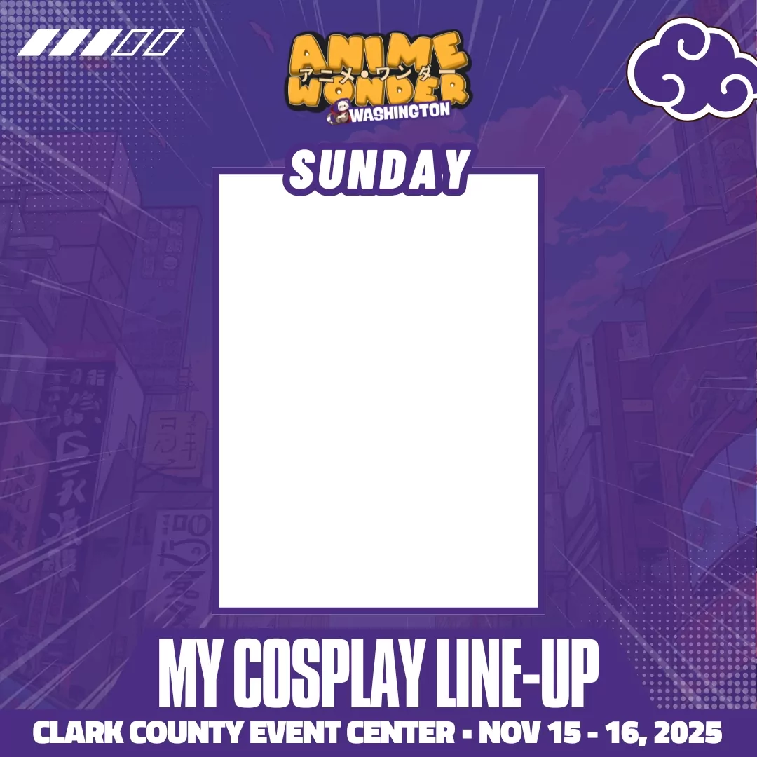 Sunday Washington 2025 Cosplans