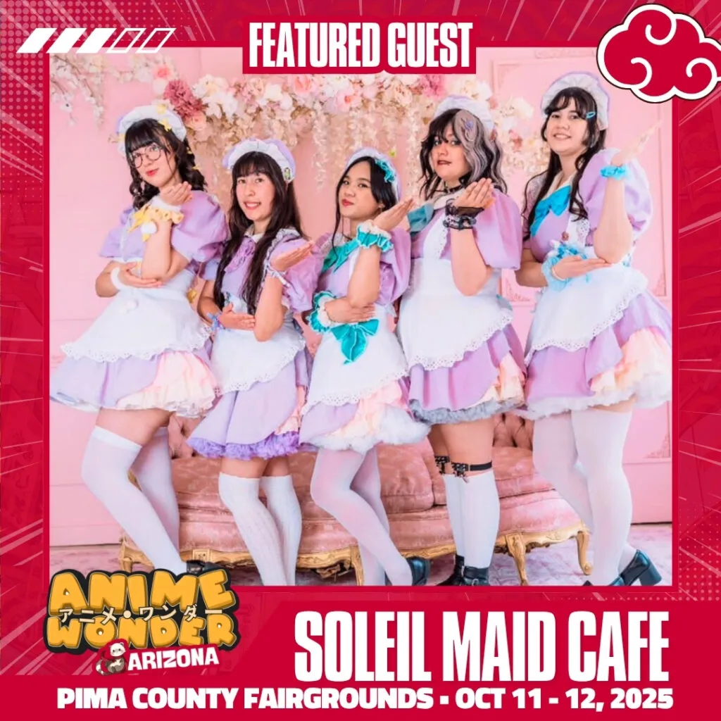 Tucson AZ Anime Wonder soleil maid cafe large