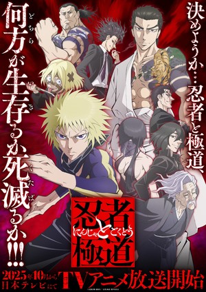 Ninja vs. Gokudo anime promotional image