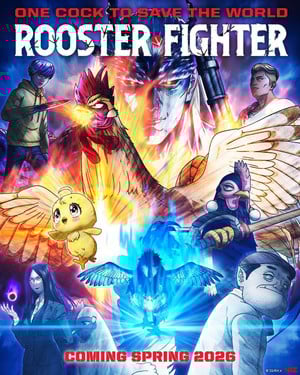Rooster Fighter new key visual English Voice Cast and Dub Trailer for Rooster Fighter Anime Unveiled