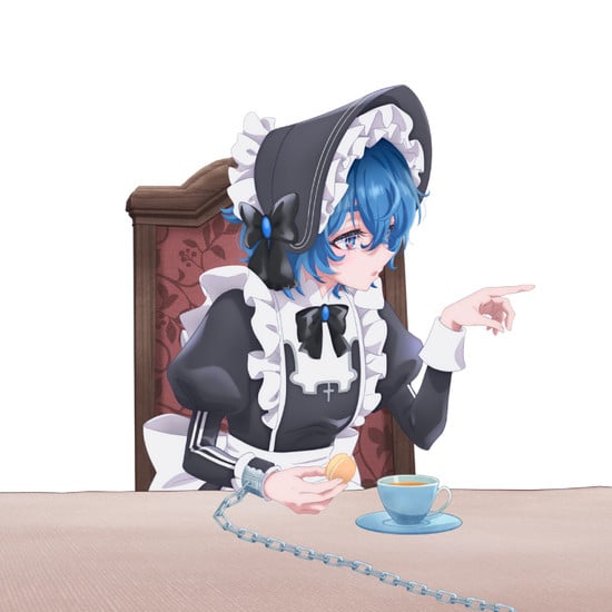 Character visual for Aoi Anime Death Game Series Shiboyugi Premieres January 7 with New Cast Revealed