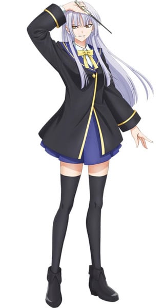 The Classroom of a Black Cat and a Witch anime character visual of Capella The Classroom of a Black Cat and a Witch Anime&#039;s New Video Reveals More Cast, April Debut, Opening Song Artist