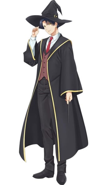 The Classroom of a Black Cat and a Witch anime character visual of Claude as a human The Classroom of a Black Cat and a Witch Anime&#039;s New Video Reveals More Cast, April Debut, Opening Song Artist