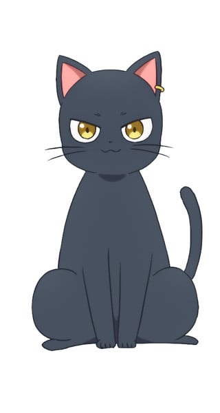 The Classroom of a Black Cat and a Witch anime character visual of Claude as a cat The Classroom of a Black Cat and a Witch Anime&#039;s New Video Reveals More Cast, April Debut, Opening Song Artist