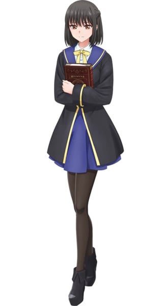 The Classroom of a Black Cat and a Witch anime character visual of Hana The Classroom of a Black Cat and a Witch Anime&#039;s New Video Reveals More Cast, April Debut, Opening Song Artist