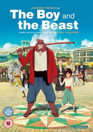 DVD box art for The Boy and The Beast Unleashing The Boy and The Beast: Exclusive 4K UHD Release by GKIDS
