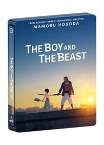 4K UHD box art for The Boy and The Beast Unleashing The Boy and The Beast: Exclusive 4K UHD Release by GKIDS