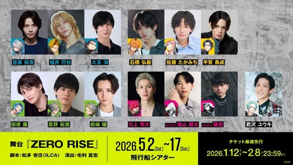 zero1 Bushiroad's Zero Rise Basketball: Upcoming Anime and Stage Play